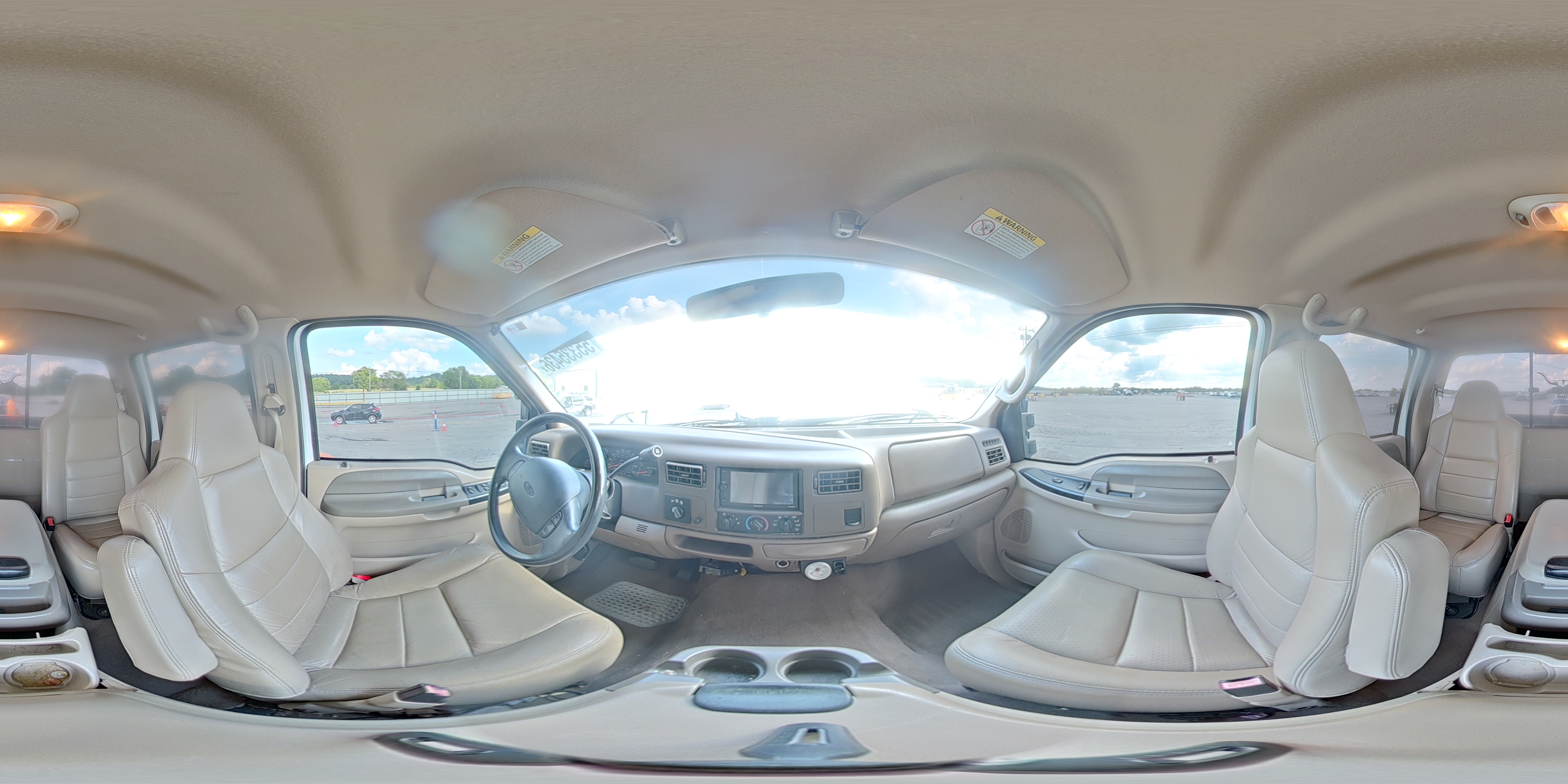 2001 Ford F250 Super Duty White vin: 1FTNW21F71EC53744
