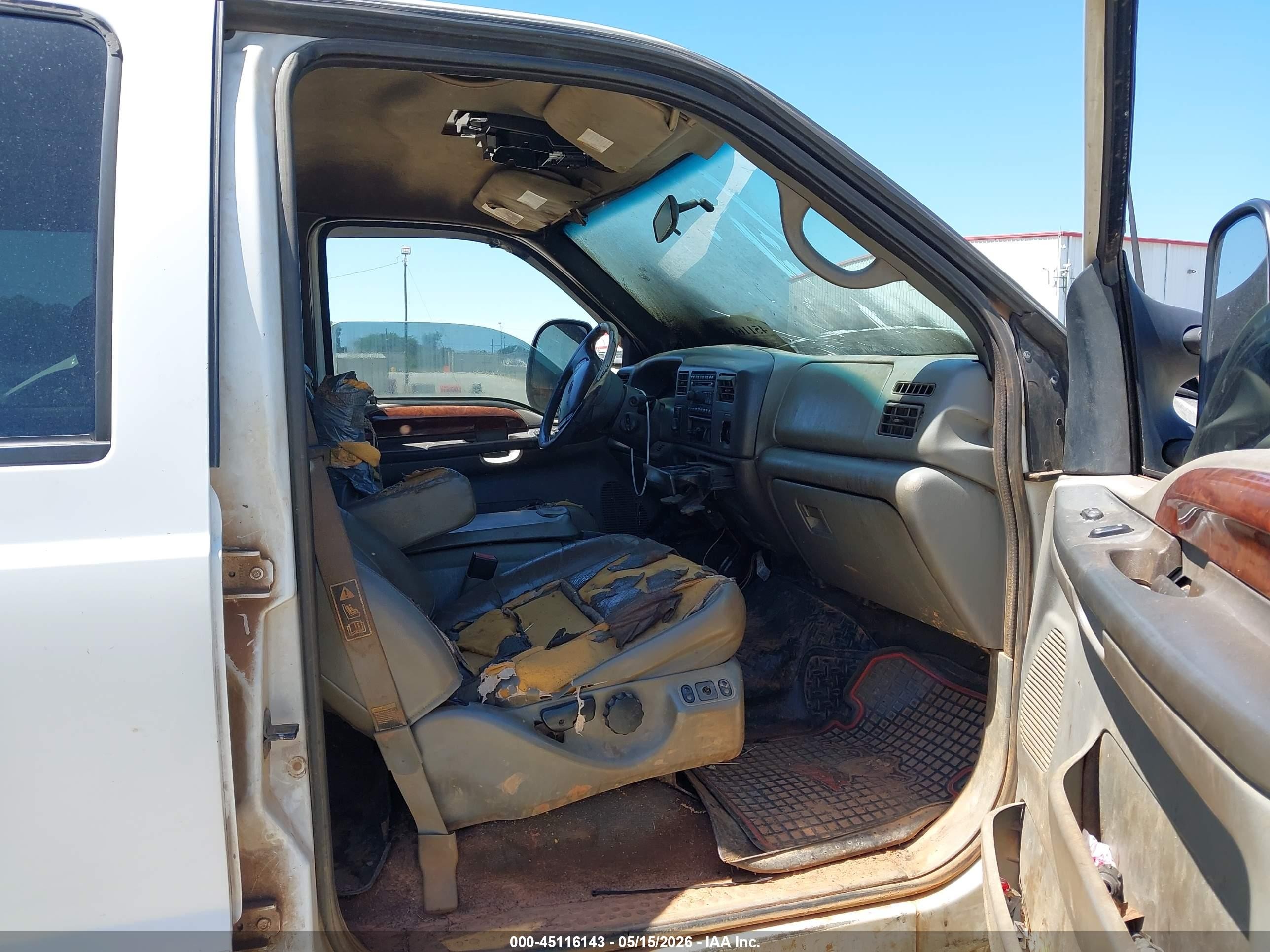 2002 Ford F-250 Lariat/xl/xlt White vin: 1FTNW21F72EA22246