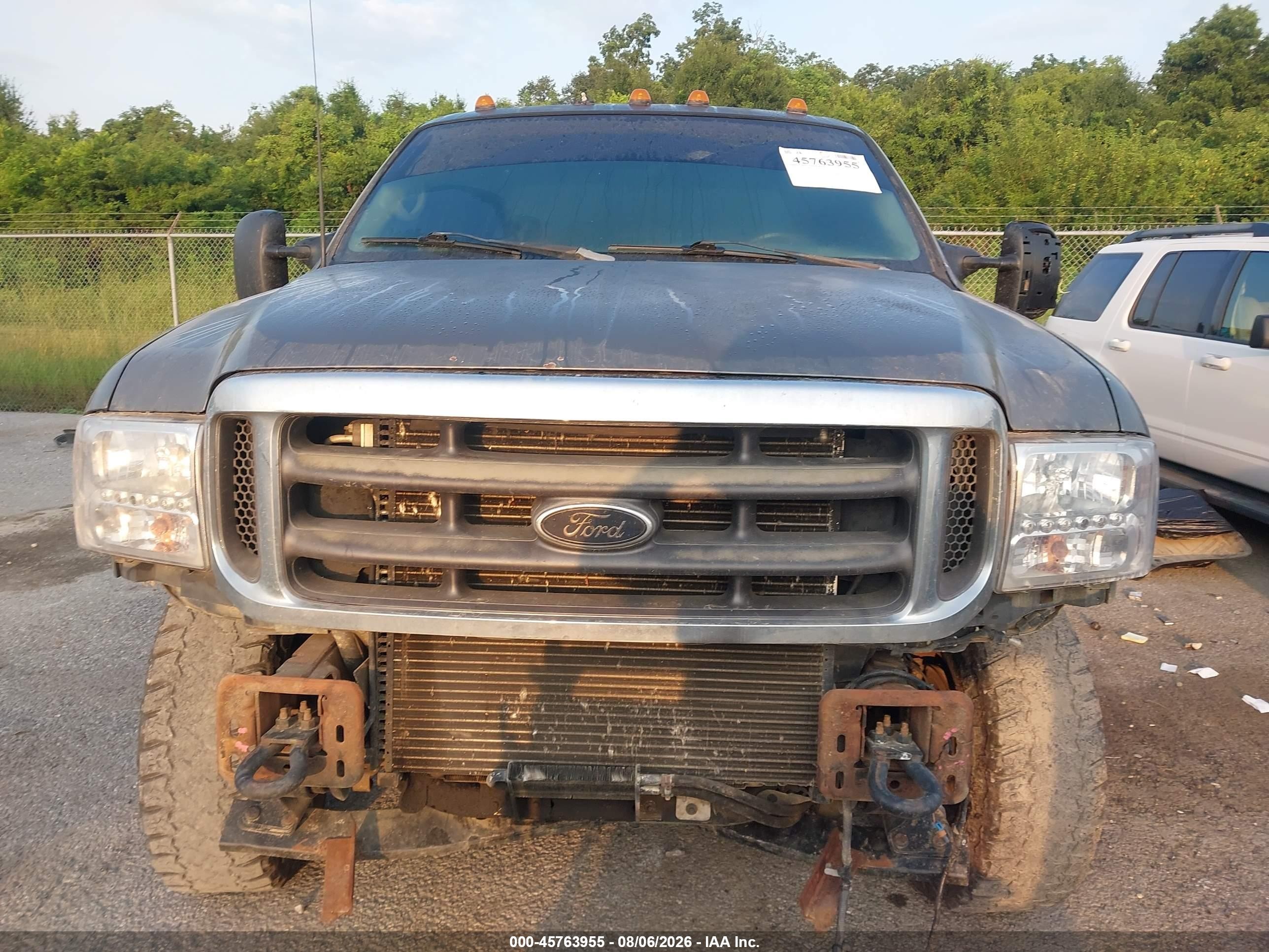2002 Ford F-250 Lariat/xl/xlt Gray vin: 1FTNW21F72EC38582