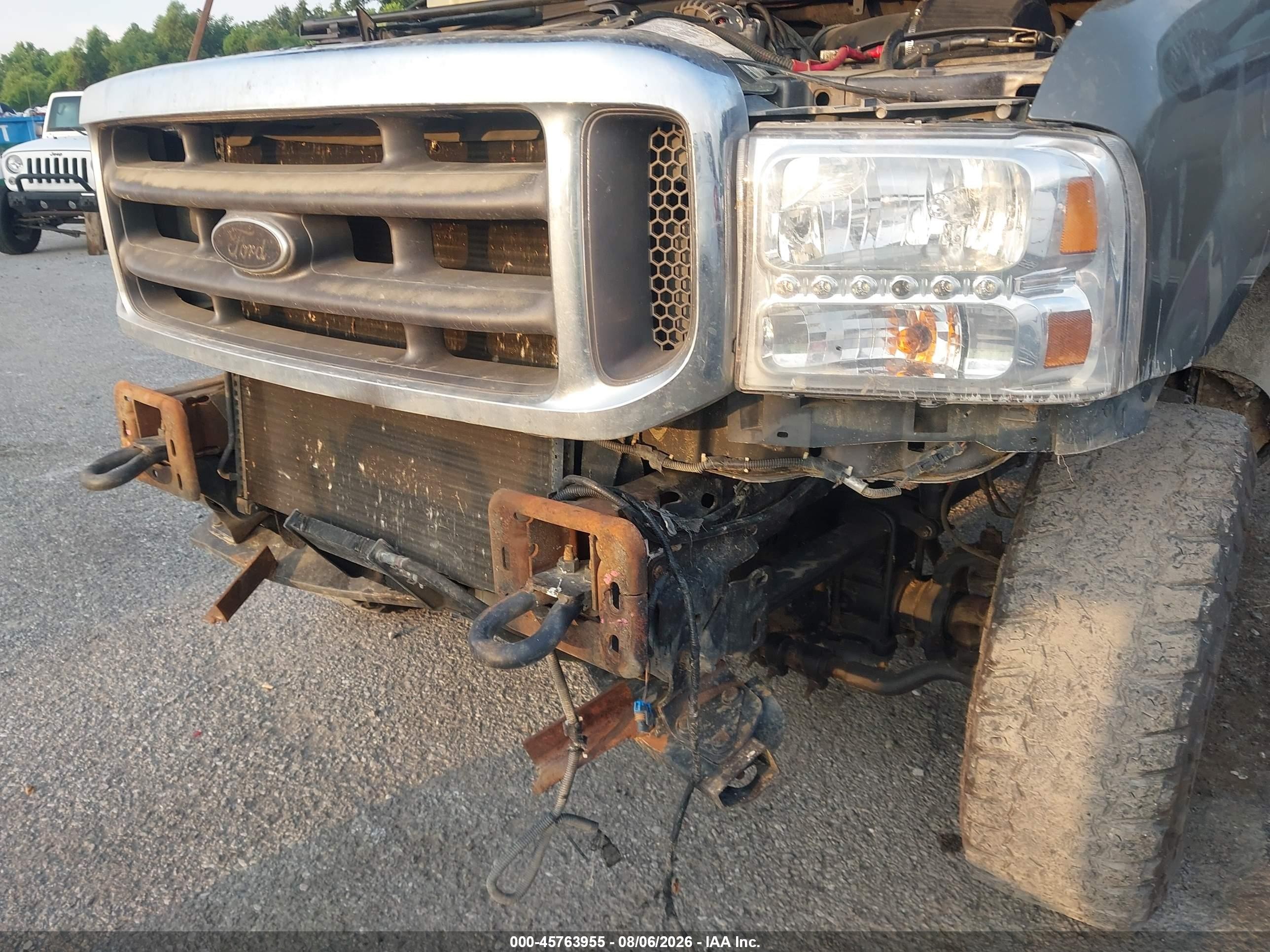 2002 Ford F-250 Lariat/xl/xlt Gray vin: 1FTNW21F72EC38582