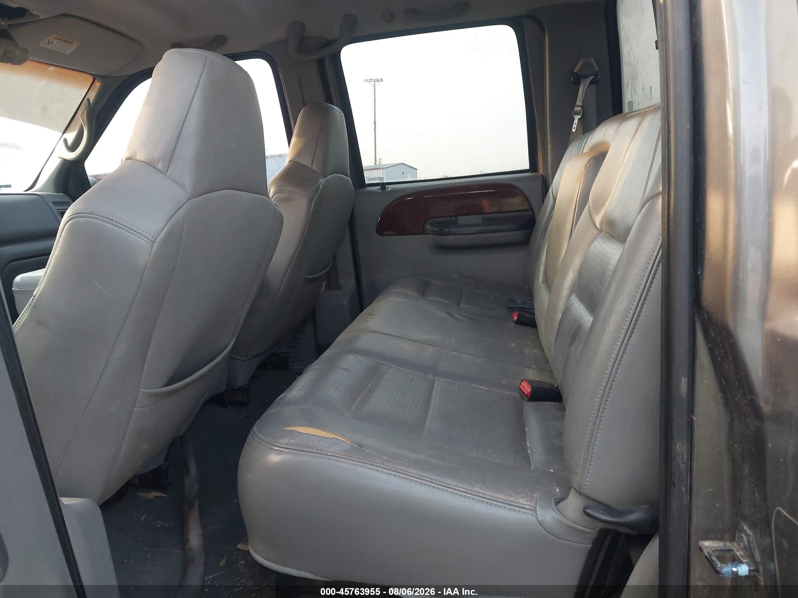 2002 Ford F-250 Lariat/xl/xlt Gray vin: 1FTNW21F72EC38582