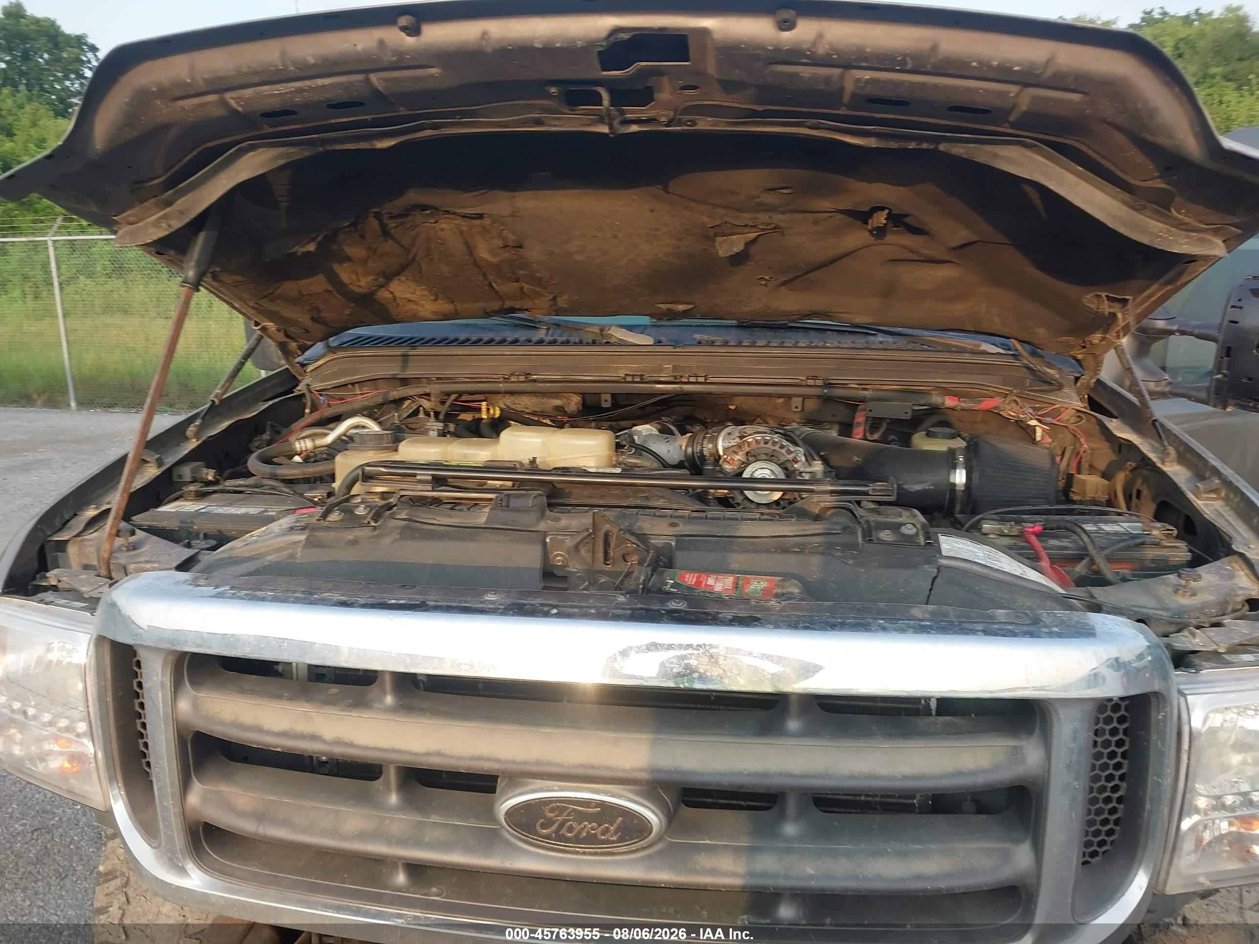 2002 Ford F-250 Lariat/xl/xlt Gray vin: 1FTNW21F72EC38582