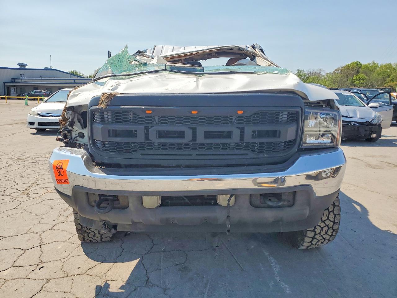 2003 Ford F250 Super Duty White vin: 1FTNW21F83EB09803