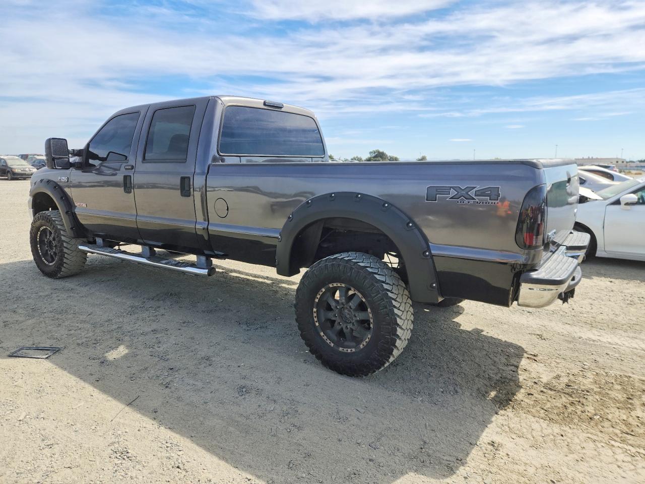 2002 Ford F250 Super Duty Gray vin: 1FTNW21F92EB86324