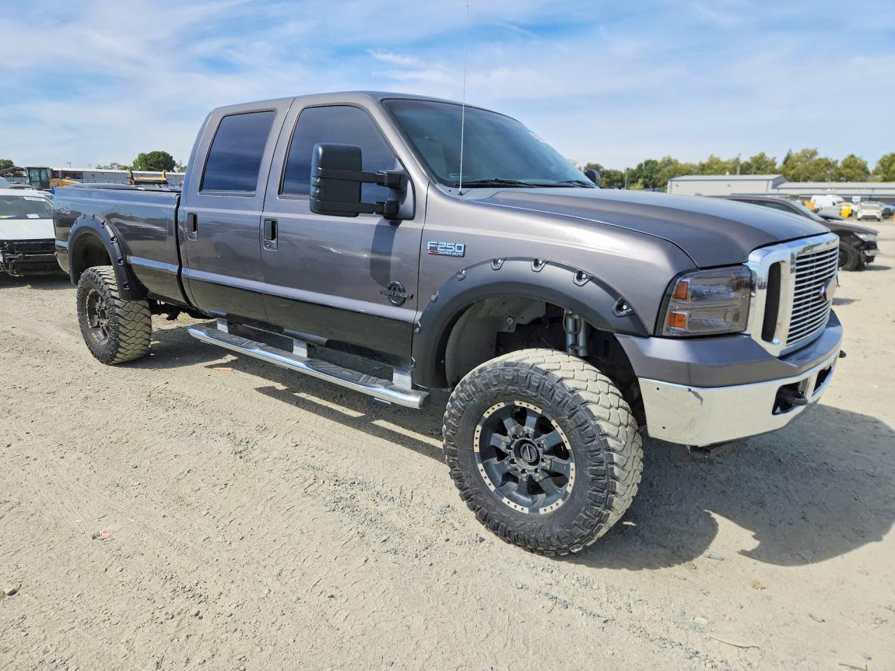 2002 Ford F250 Super Duty Gray vin: 1FTNW21F92EB86324