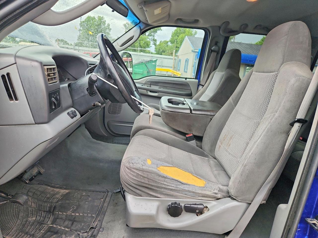 2003 Ford F250 Super Duty Blue vin: 1FTNW21F93EA07166