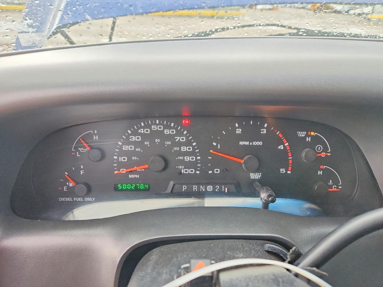 2003 Ford F250 Super Duty Blue vin: 1FTNW21F93EA07166