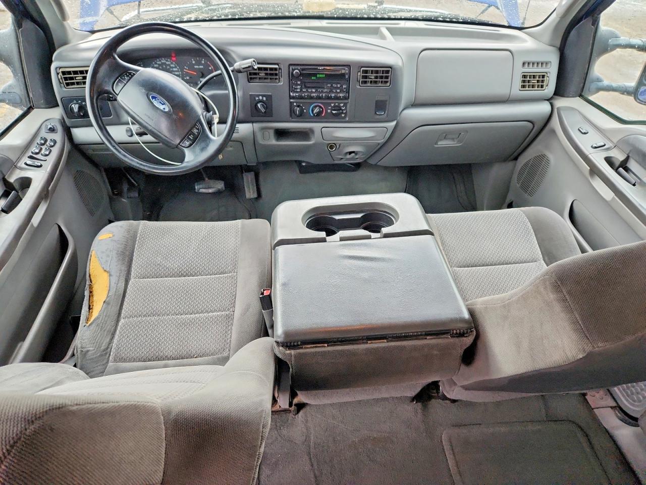 2003 Ford F250 Super Duty Blue vin: 1FTNW21F93EA07166