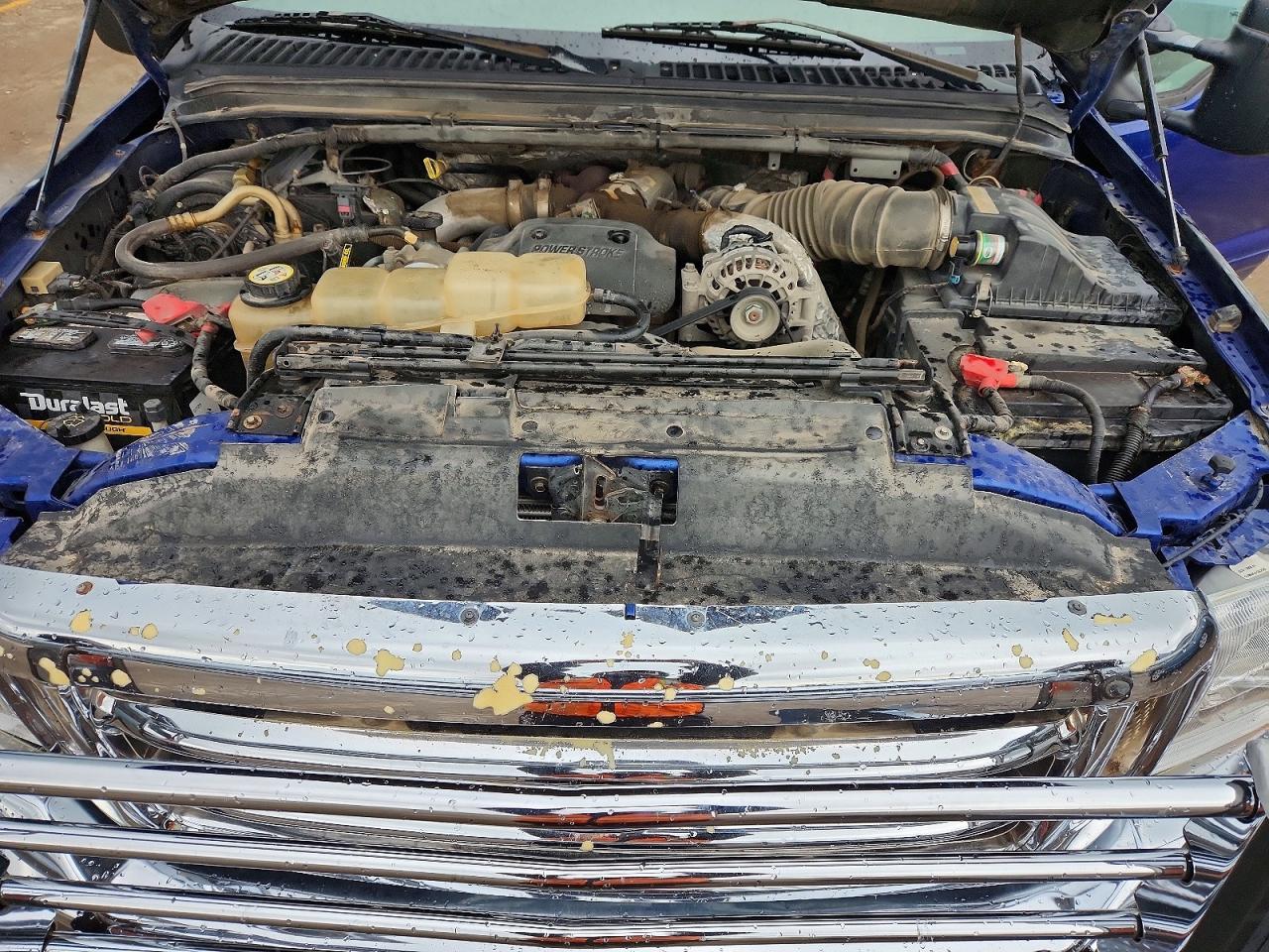 2003 Ford F250 Super Duty Blue vin: 1FTNW21F93EA07166