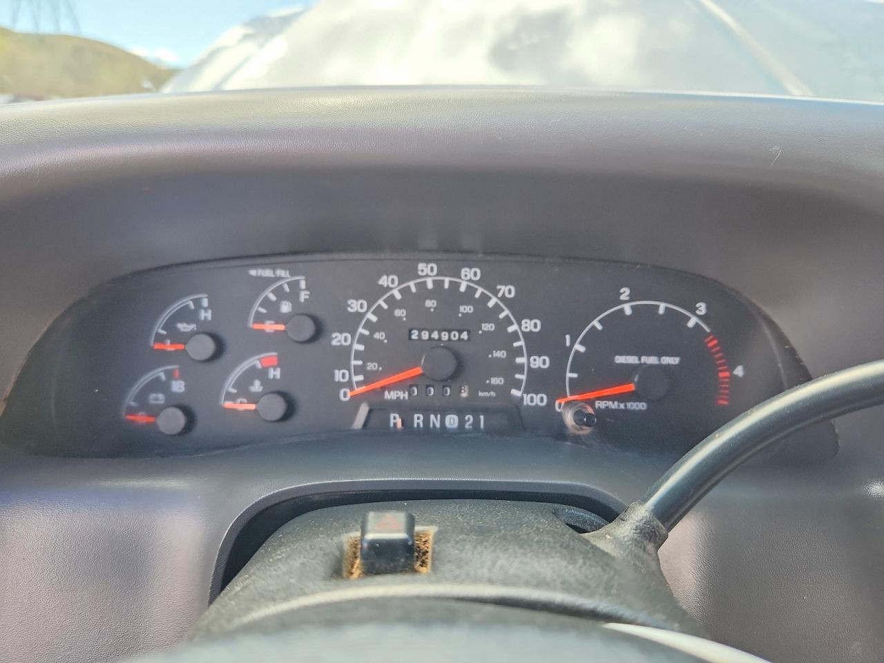 1999 Ford F250 Super Duty Gray vin: 1FTNW21F9XEF02182