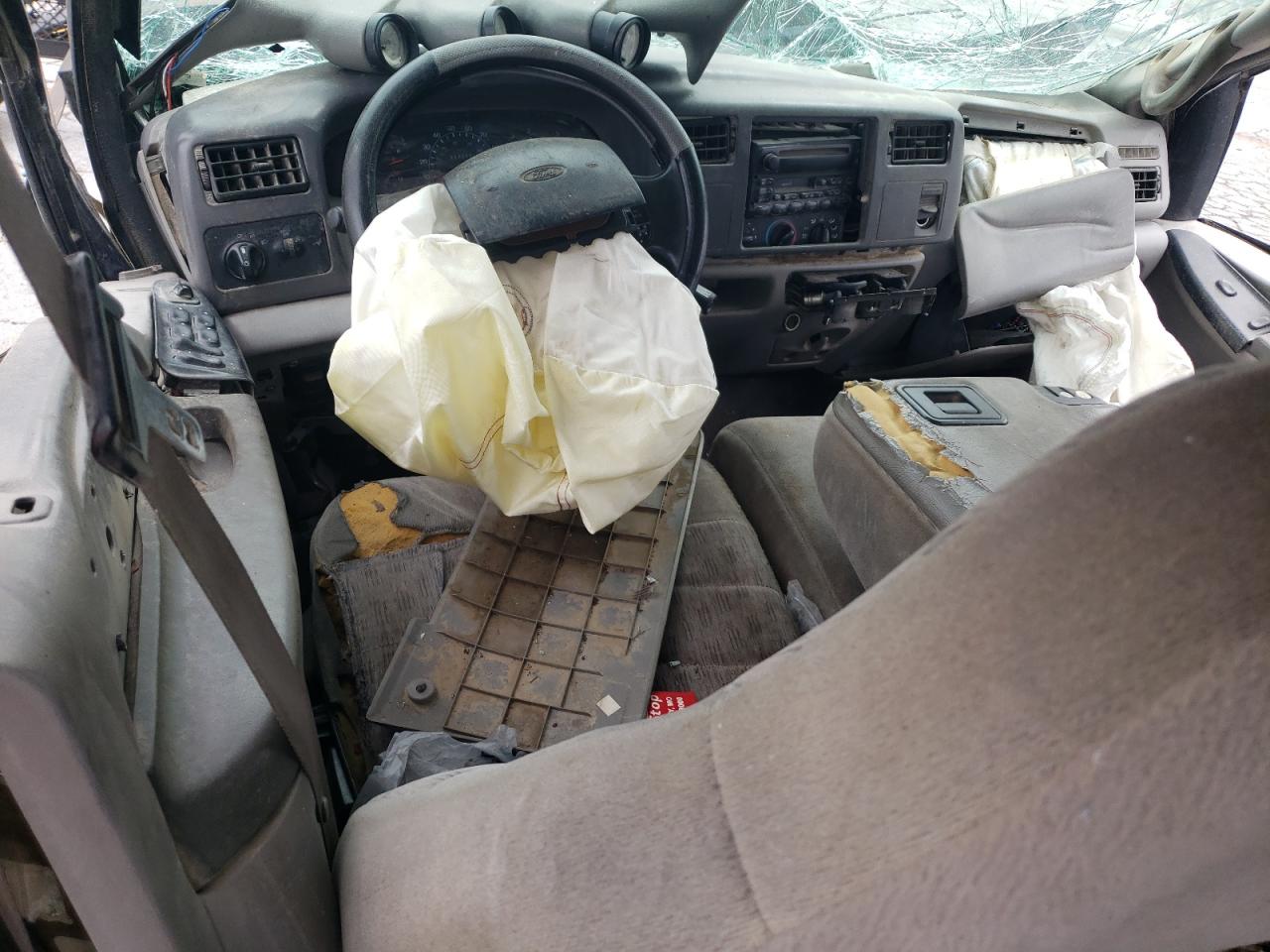 2000 Ford F250 Super Duty Blue vin: 1FTNW21F9YEE38436
