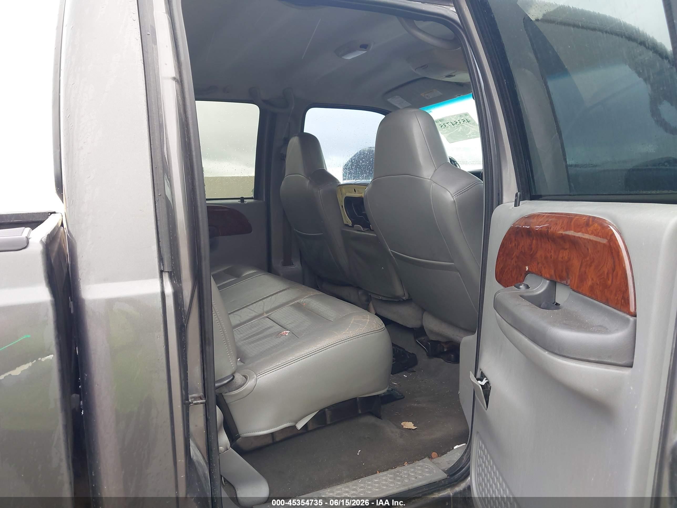 2002 Ford F-250 Lariat/xl/xlt Gray vin: 1FTNW21FX2EB67488