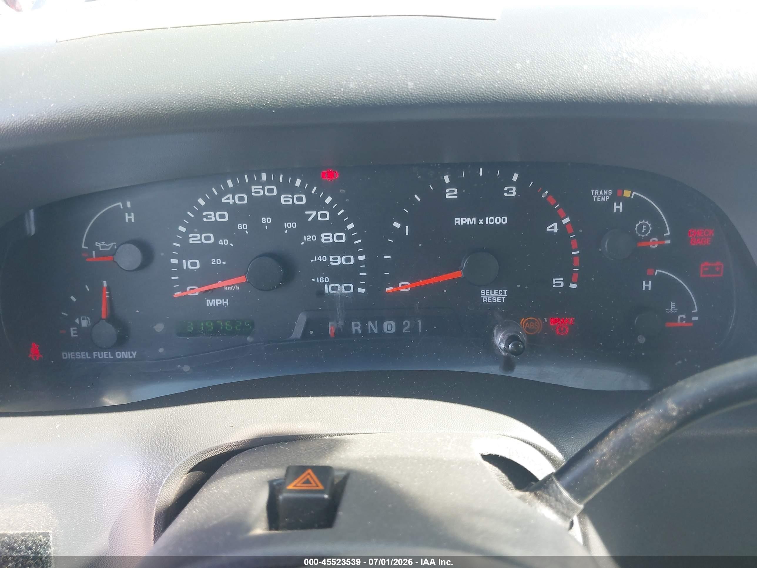 2002 Ford F-250 Lariat/xl/xlt Серый vin: 1FTNW21FX2ED44301