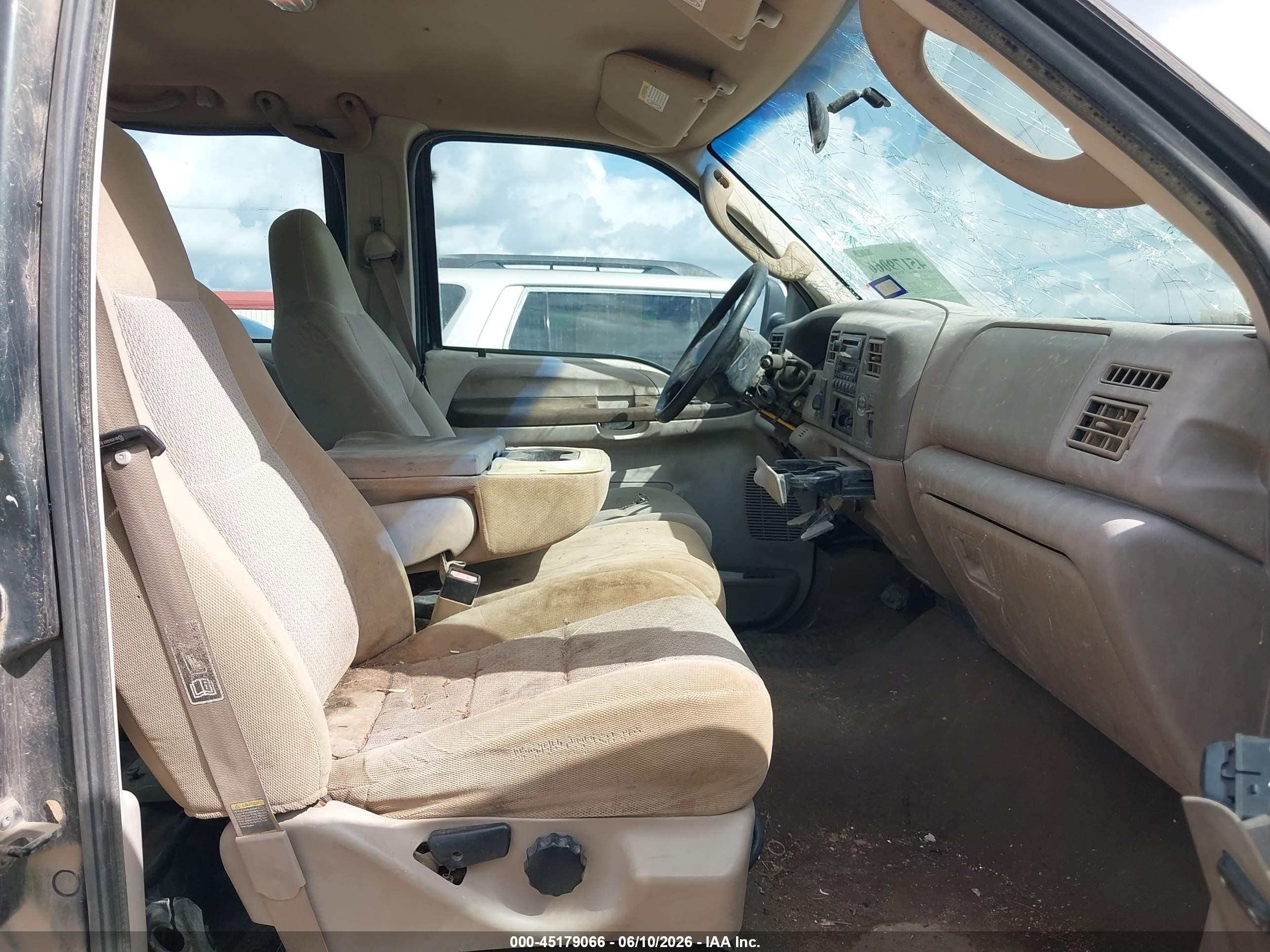 2004 Ford F-250 Lariat/xl/xlt Green vin: 1FTNW21L04EB09995