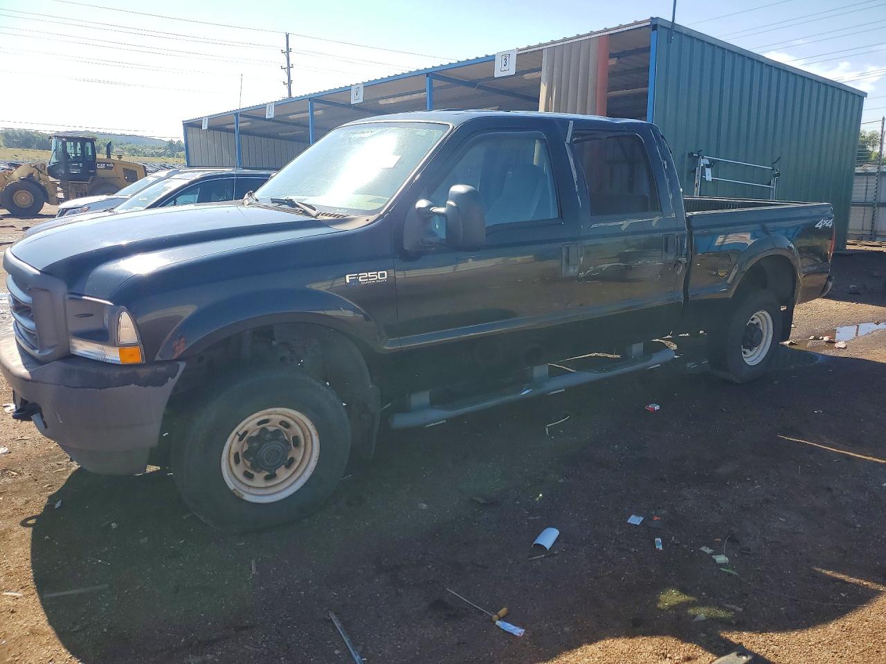 2004 Ford F250 Super Duty Black vin: 1FTNW21L14EC78326