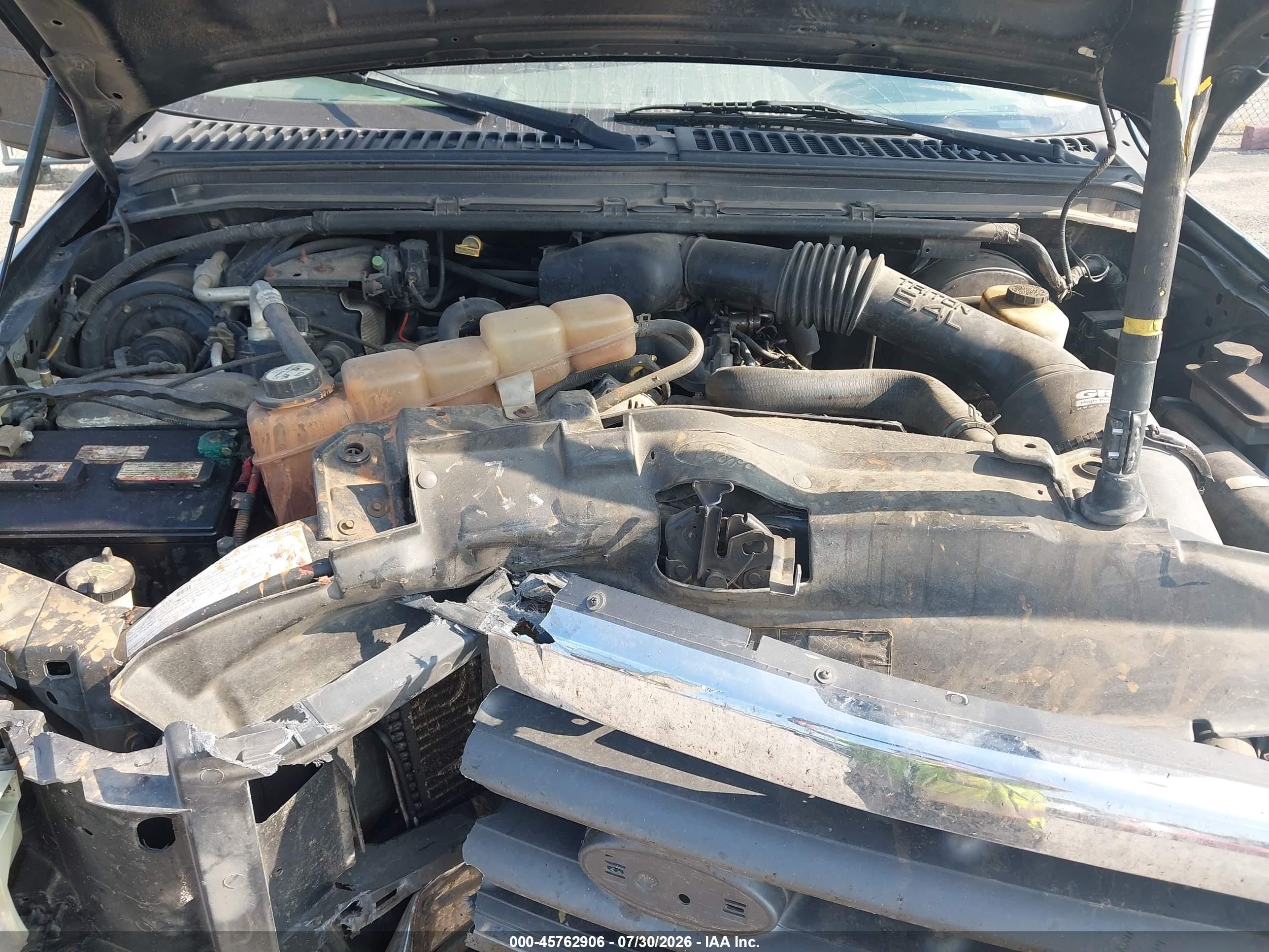 2004 Ford F-250 Lariat/xl/xlt Black vin: 1FTNW21L34EB78034