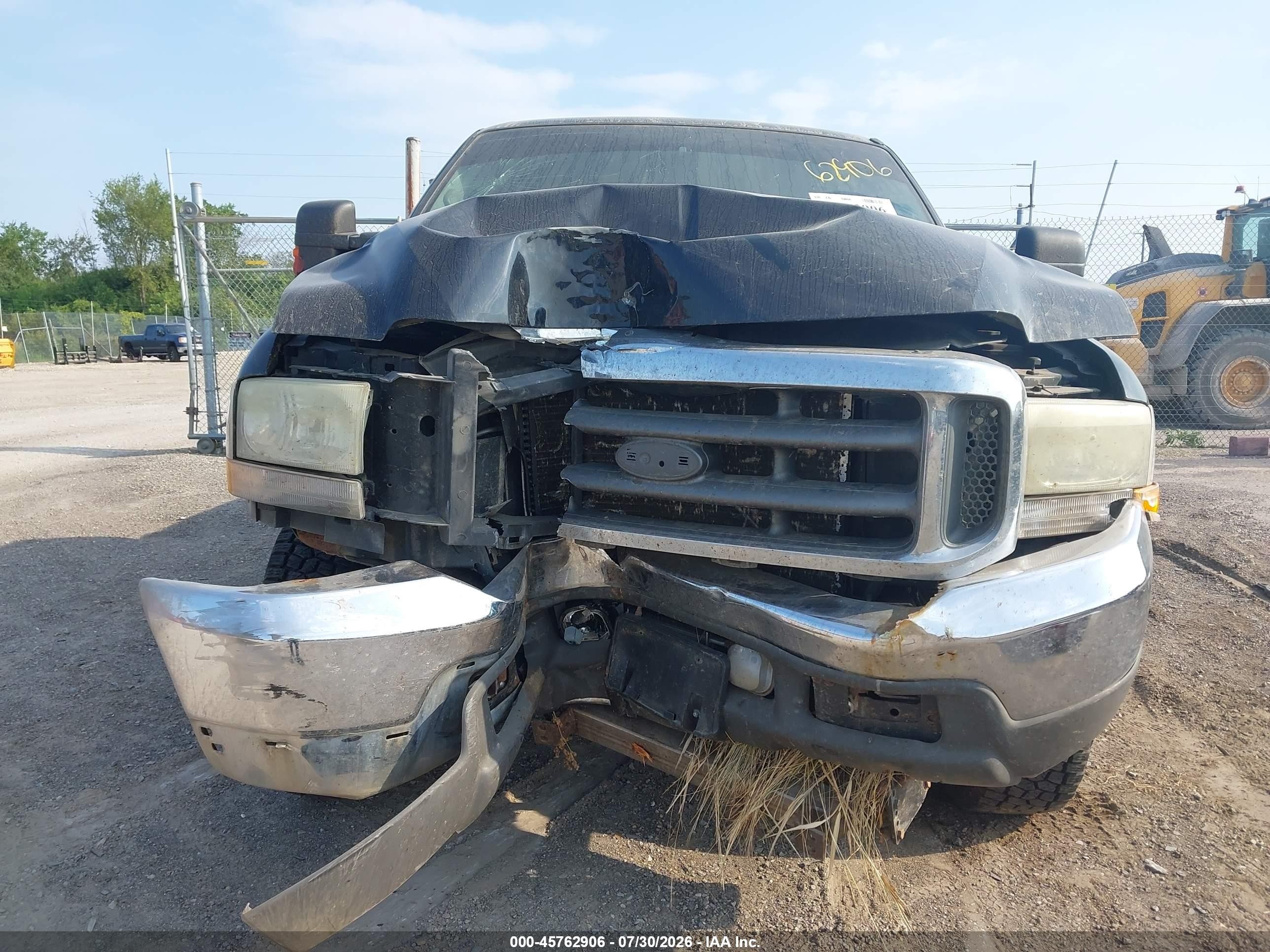 2004 Ford F-250 Lariat/xl/xlt Black vin: 1FTNW21L34EB78034