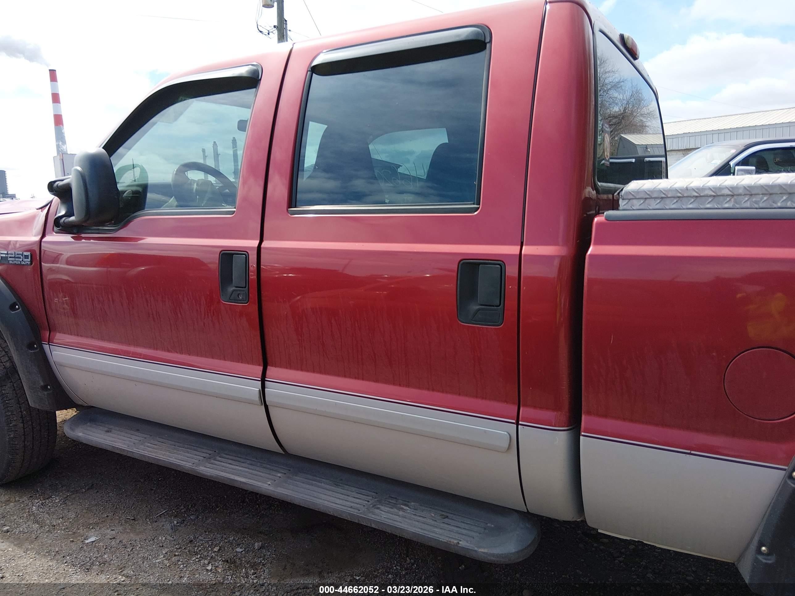 2001 Ford F-250 Lariat/xl/xlt Красный vin: 1FTNW21L41ED29104