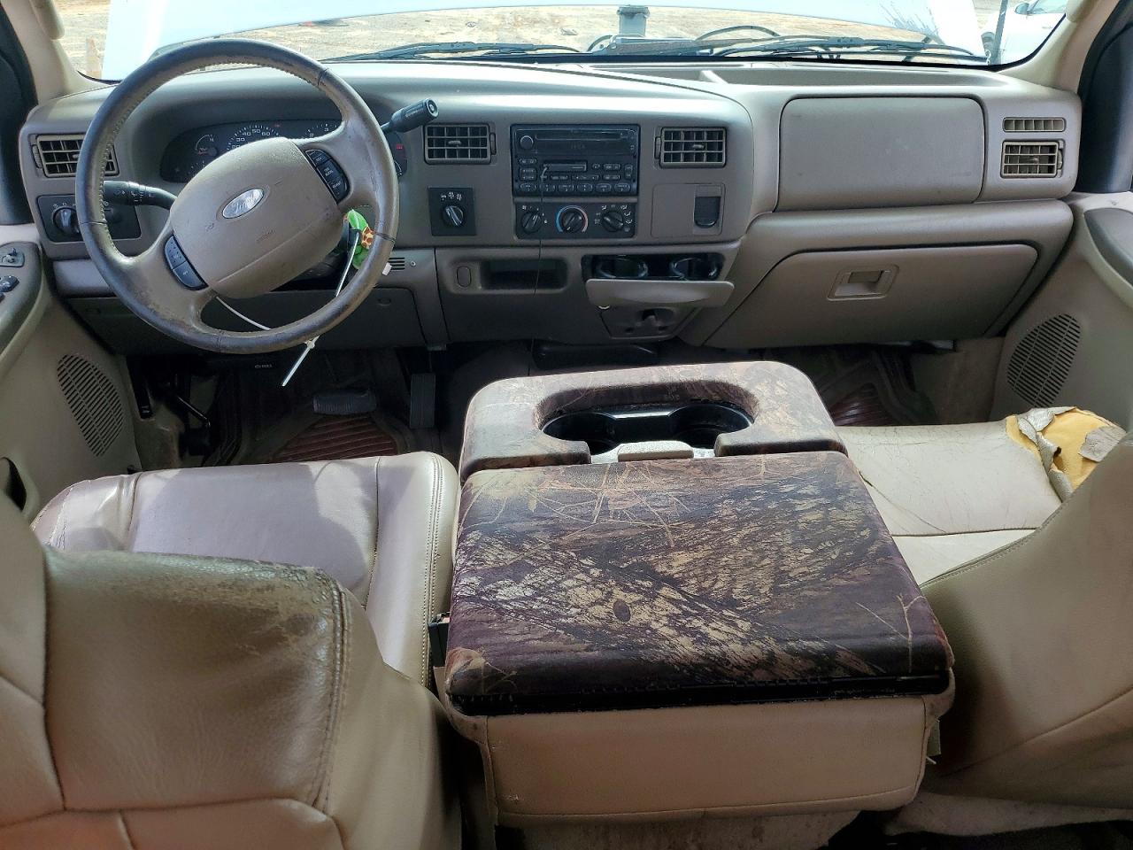2003 Ford F250 4wd White vin: 1FTNW21L43EC73653