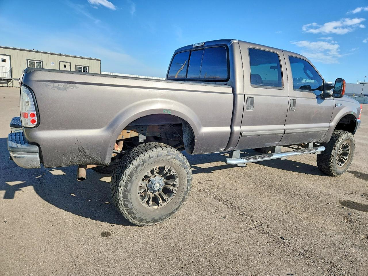 2003 Ford F250 Super Duty Gray vin: 1FTNW21L63EB70525