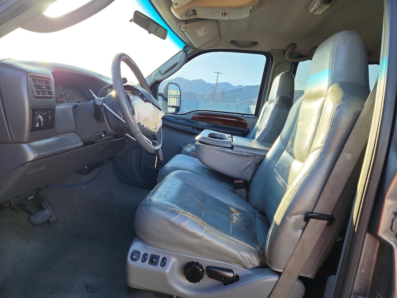 2003 Ford F250 Super Duty Gray vin: 1FTNW21L63EB70525