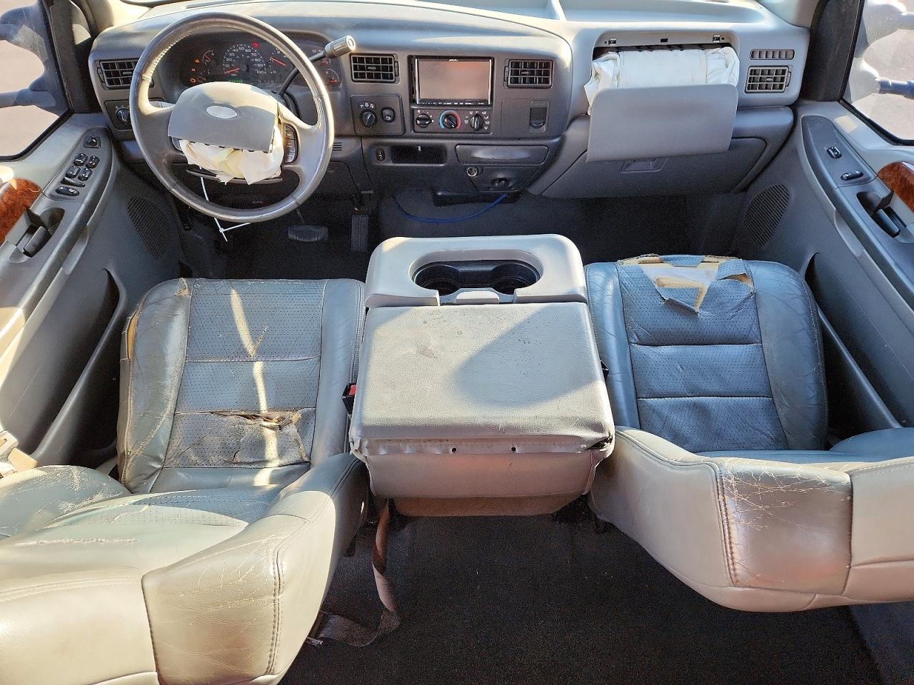 2003 Ford F250 Super Duty Gray vin: 1FTNW21L63EB70525