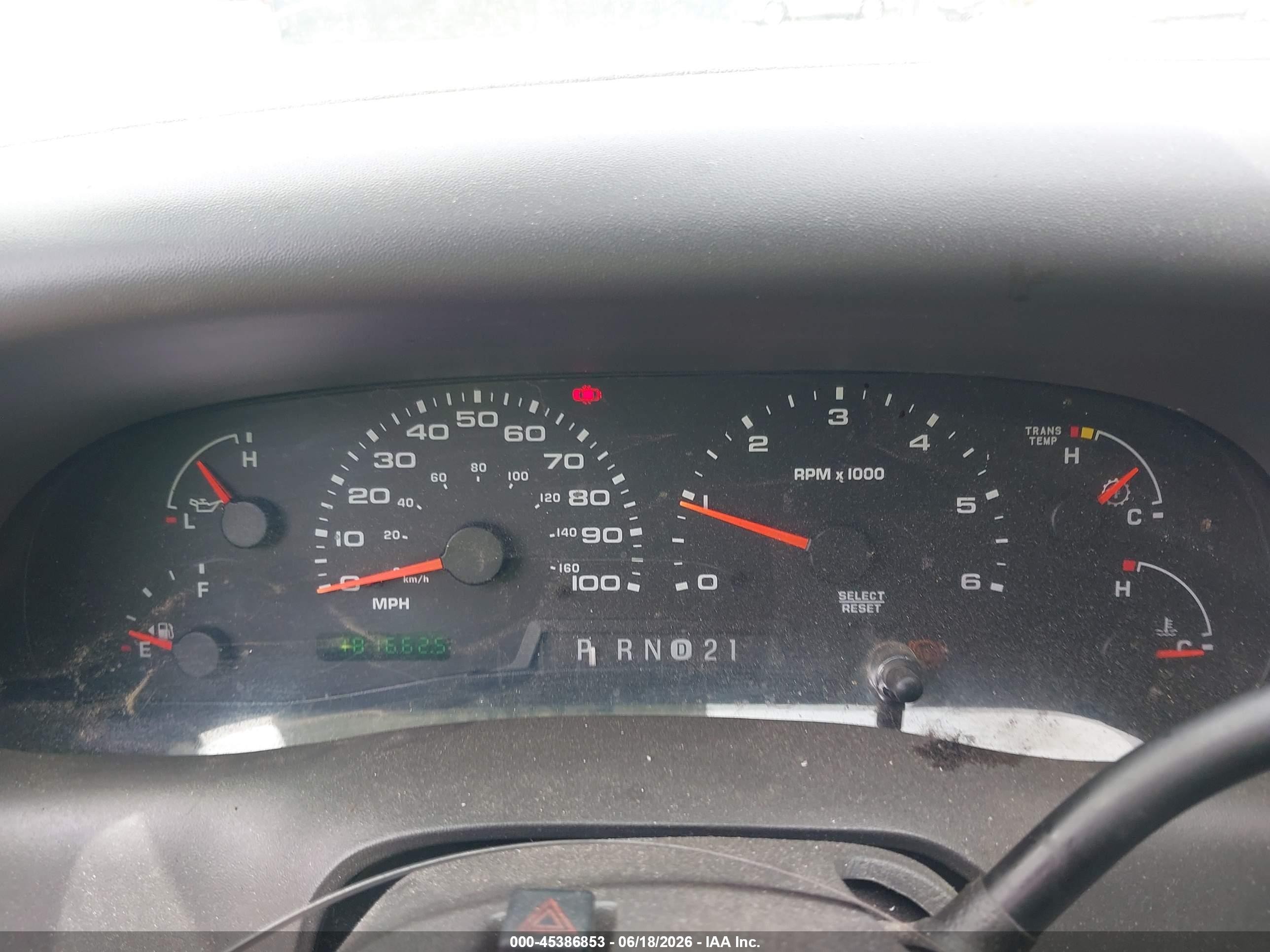 2002 Ford F-250 Lariat/xl/xlt Red vin: 1FTNW21L92EB05442