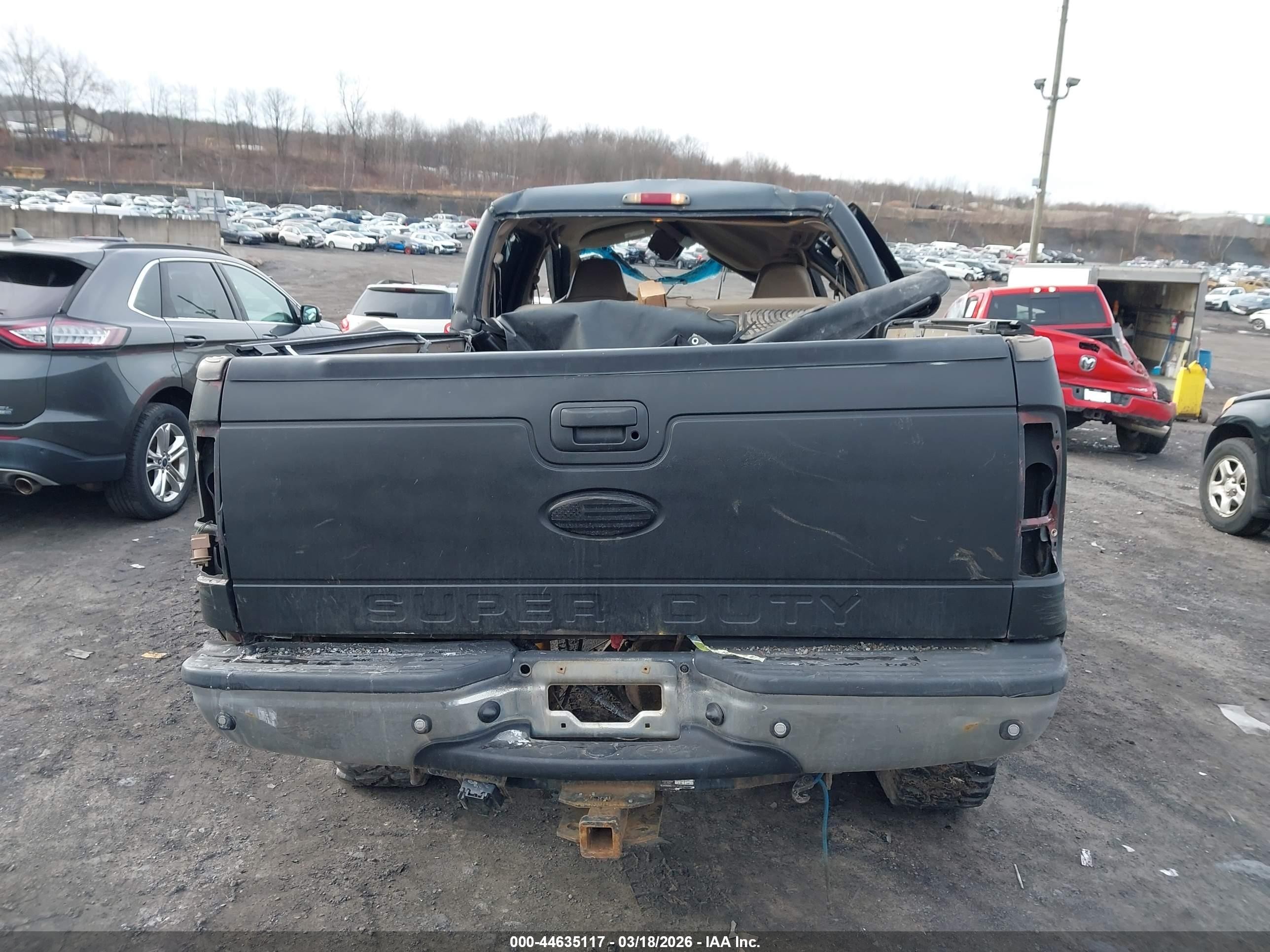 2003 Ford F-250 Lariat/xl/xlt Черный vin: 1FTNW21L93EA13507