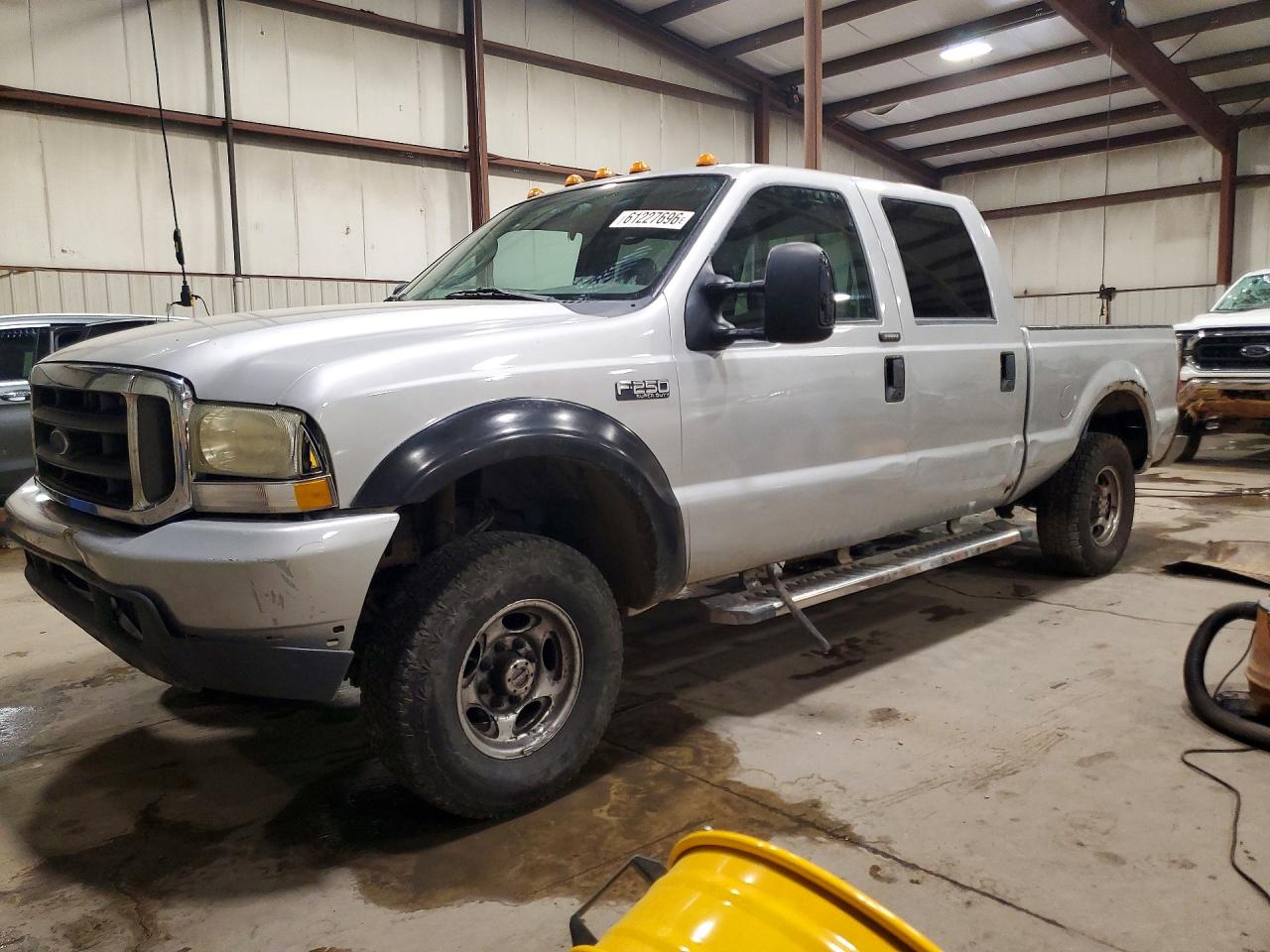 2004 Ford F250 Super Duty Silver vin: 1FTNW21L94EA28641