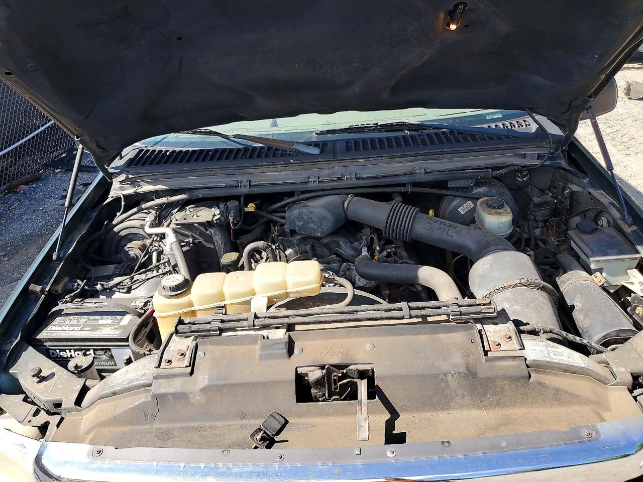 2002 Ford F250 Super Duty Green vin: 1FTNW21LX2EA17791