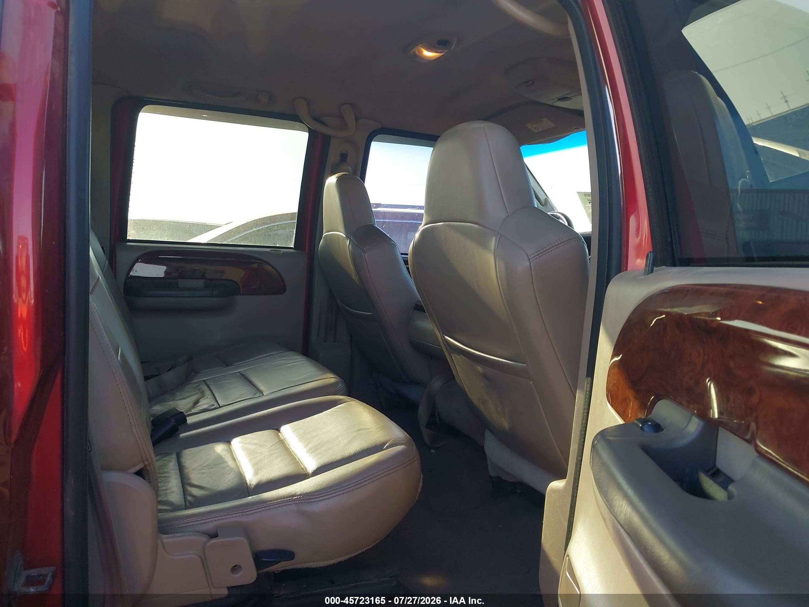 2003 Ford F-250   Burgundy vin: 1FTNW21P03EB42092