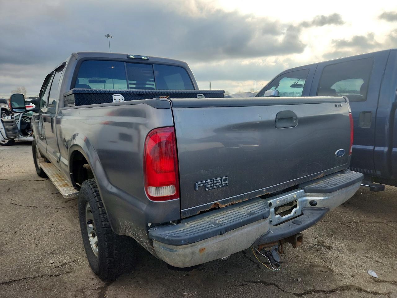 2003 Ford F250 Super Duty Gray vin: 1FTNW21P23EB61274
