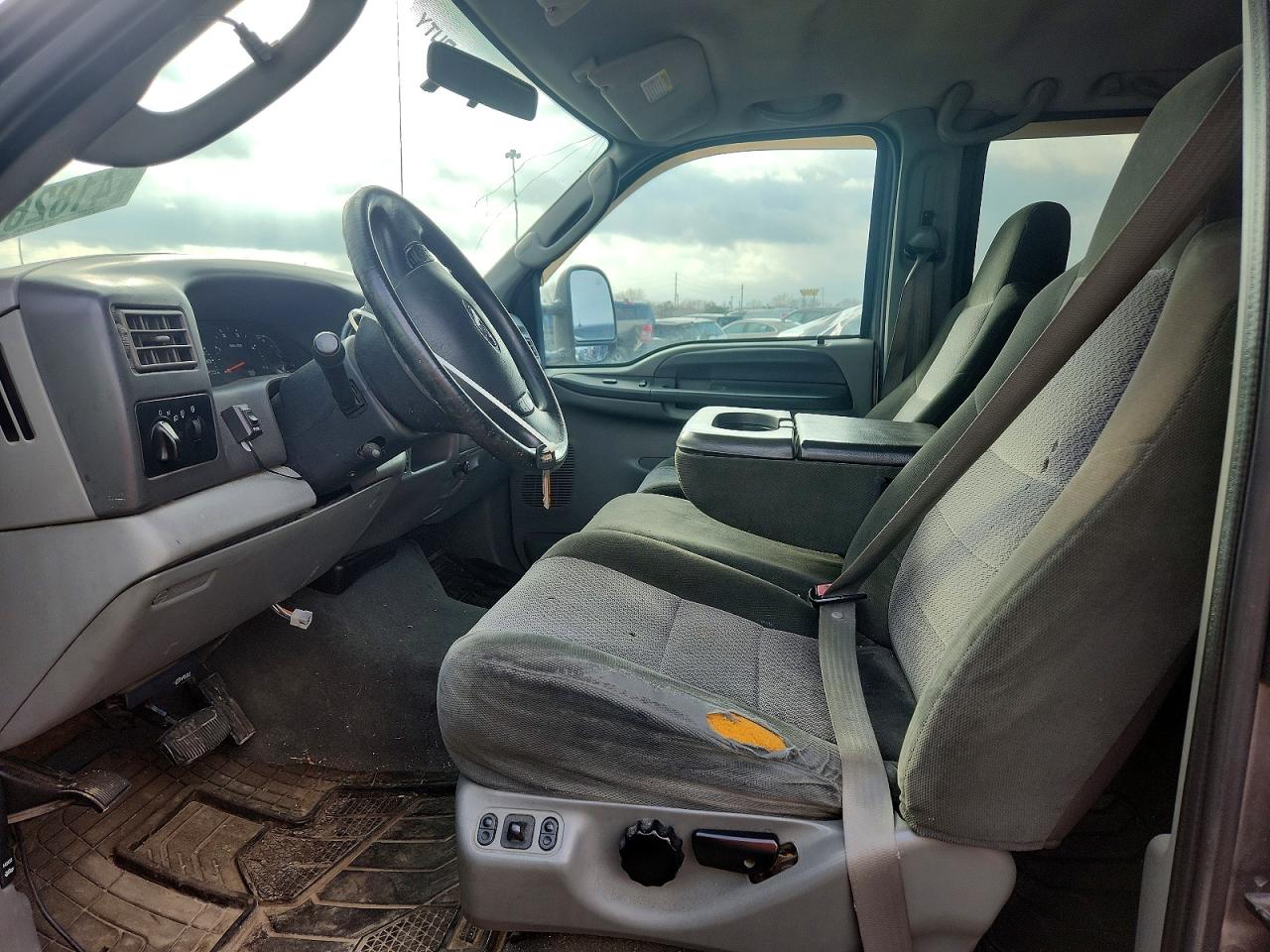 2003 Ford F250 Super Duty Gray vin: 1FTNW21P23EB61274