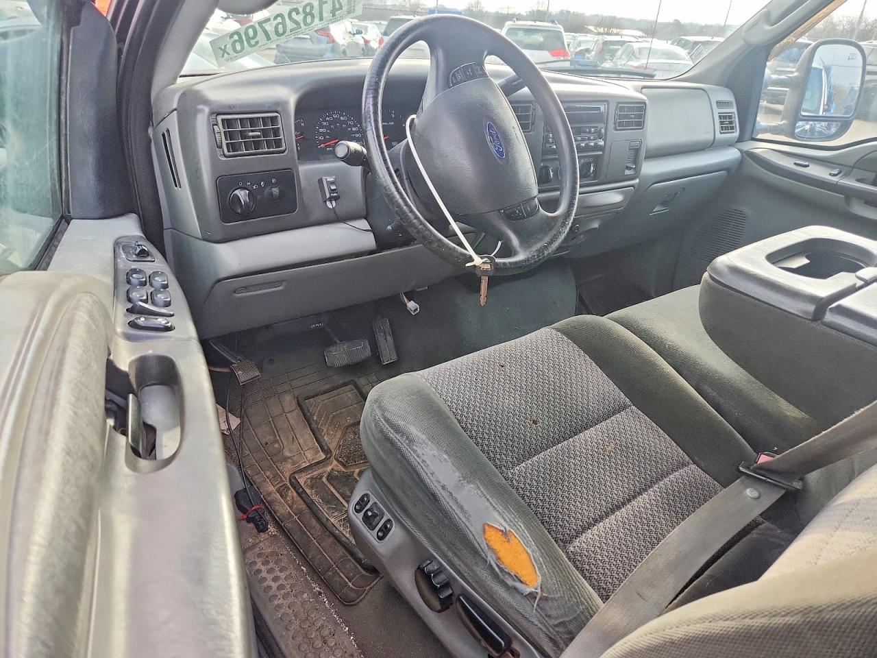 2003 Ford F250 Super Duty Gray vin: 1FTNW21P23EB61274