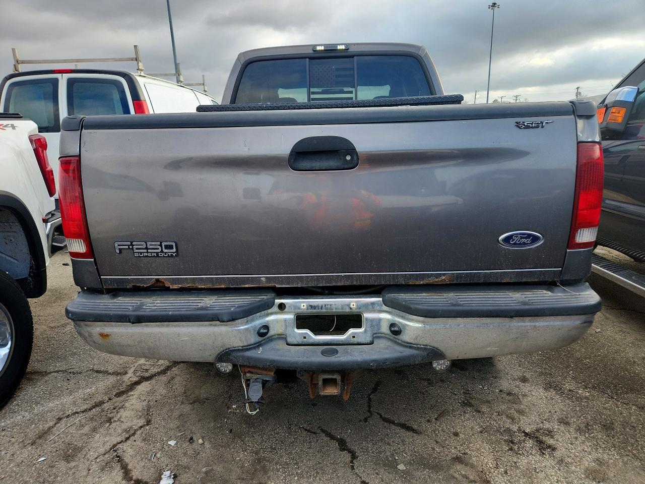 2003 Ford F250 Super Duty Gray vin: 1FTNW21P23EB61274