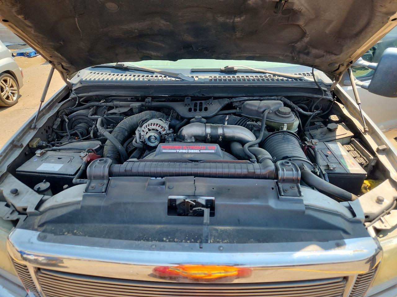 2003 Ford F250 Super Duty Silver vin: 1FTNW21P23EC04477