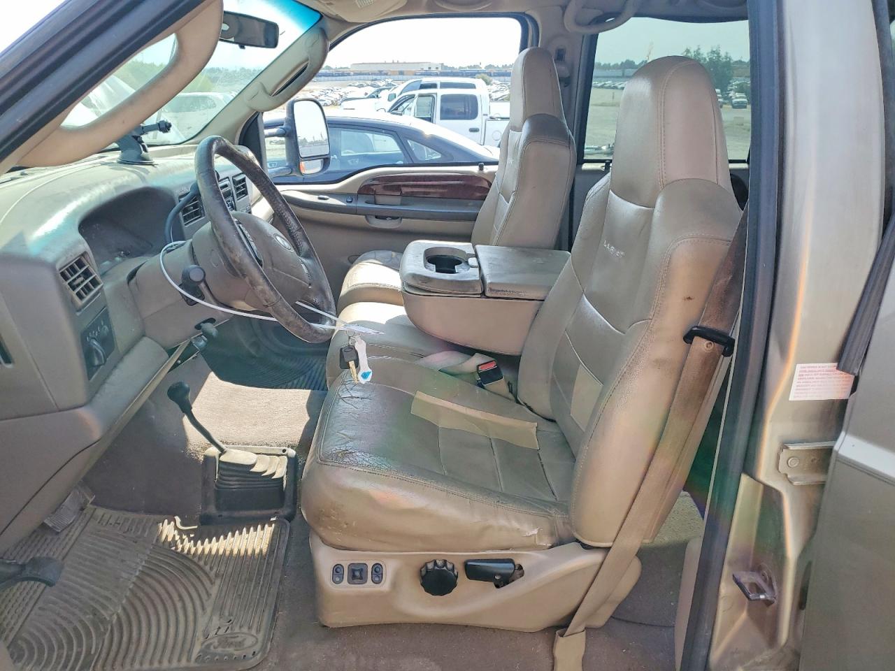2003 Ford F250 Super Duty Beige vin: 1FTNW21P23EC06780