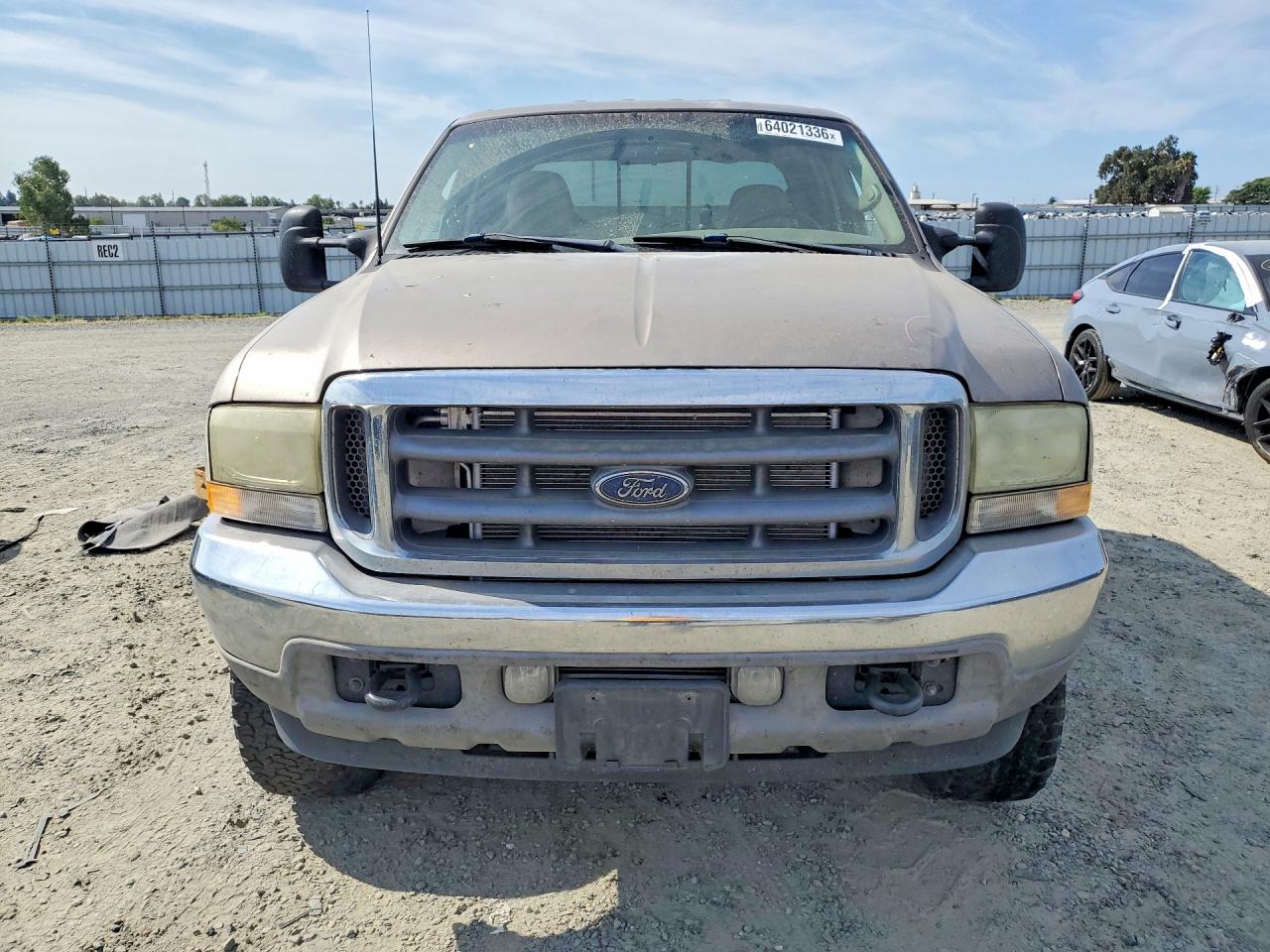 2003 Ford F250 Super Duty Beige vin: 1FTNW21P23EC06780