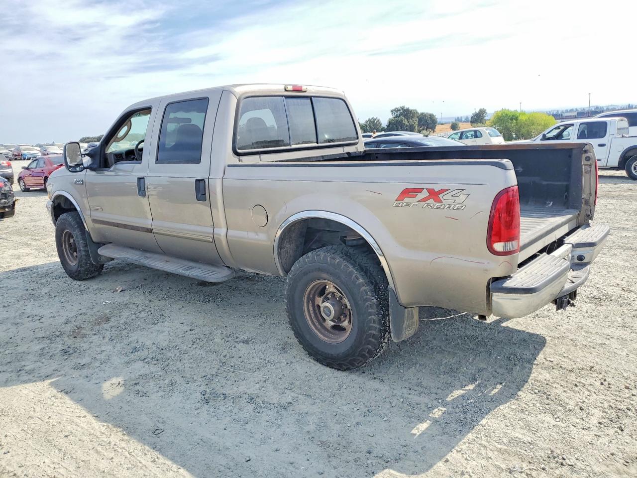2003 Ford F250 Super Duty Beige vin: 1FTNW21P23EC06780
