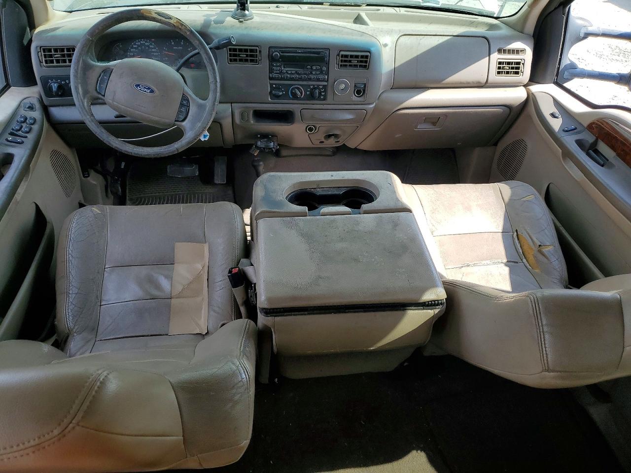 2003 Ford F250 Super Duty Beige vin: 1FTNW21P23EC06780