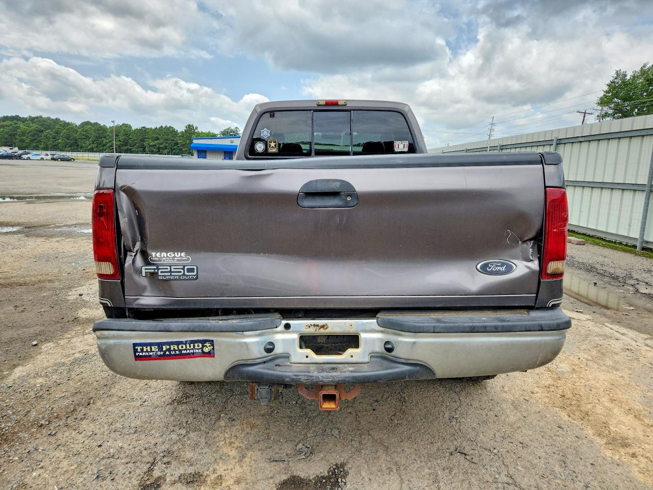 2003 Ford F250 Super Duty Gray vin: 1FTNW21P23ED11321