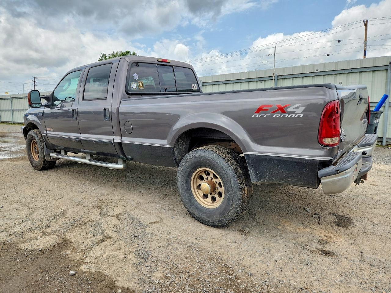 2003 Ford F250 Super Duty Gray vin: 1FTNW21P23ED11321