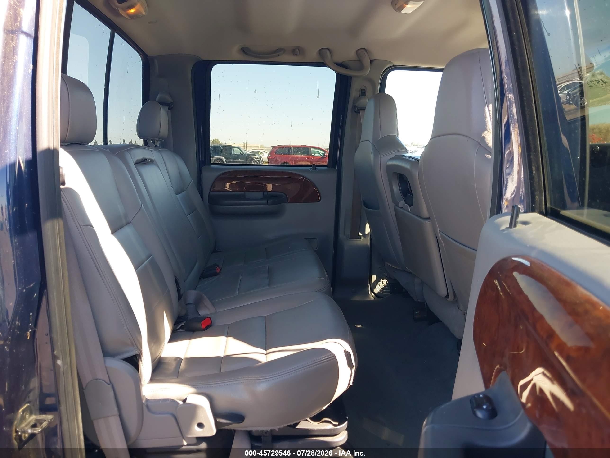 2004 Ford F-250 Lariat/xl/xlt Blue vin: 1FTNW21P24EC88964