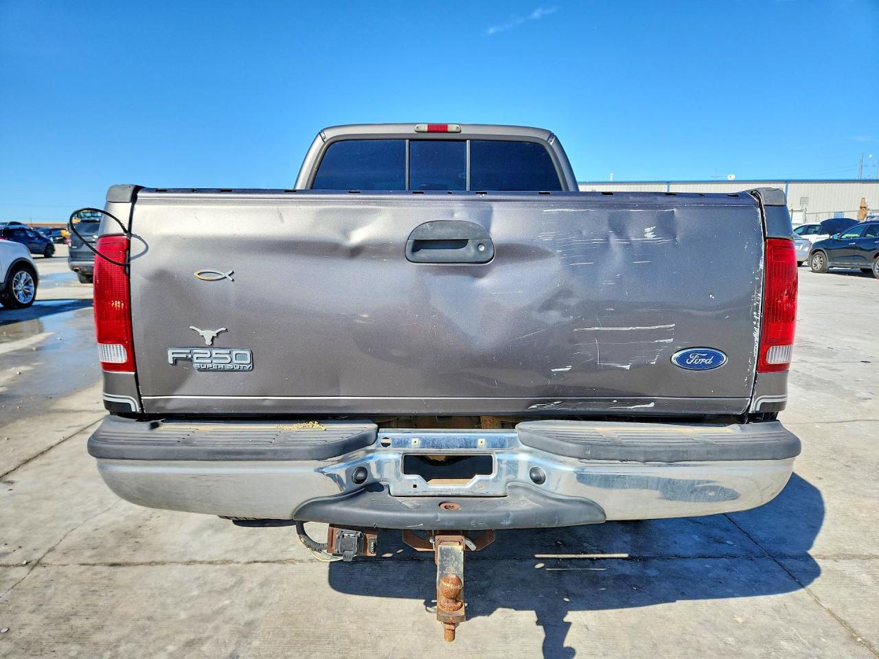 2003 Ford F250 Super Duty Gray vin: 1FTNW21P33EC29971