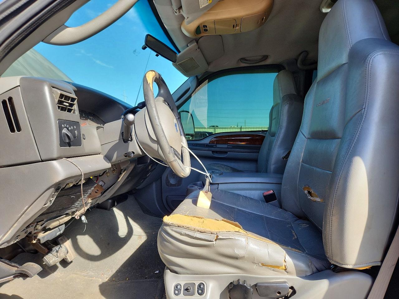 2003 Ford F250 Super Duty Gray vin: 1FTNW21P33EC29971