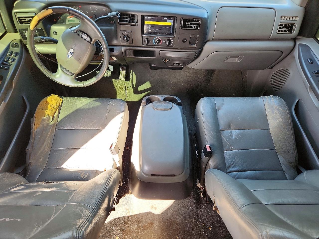 2003 Ford F250 Super Duty Gray vin: 1FTNW21P33EC29971