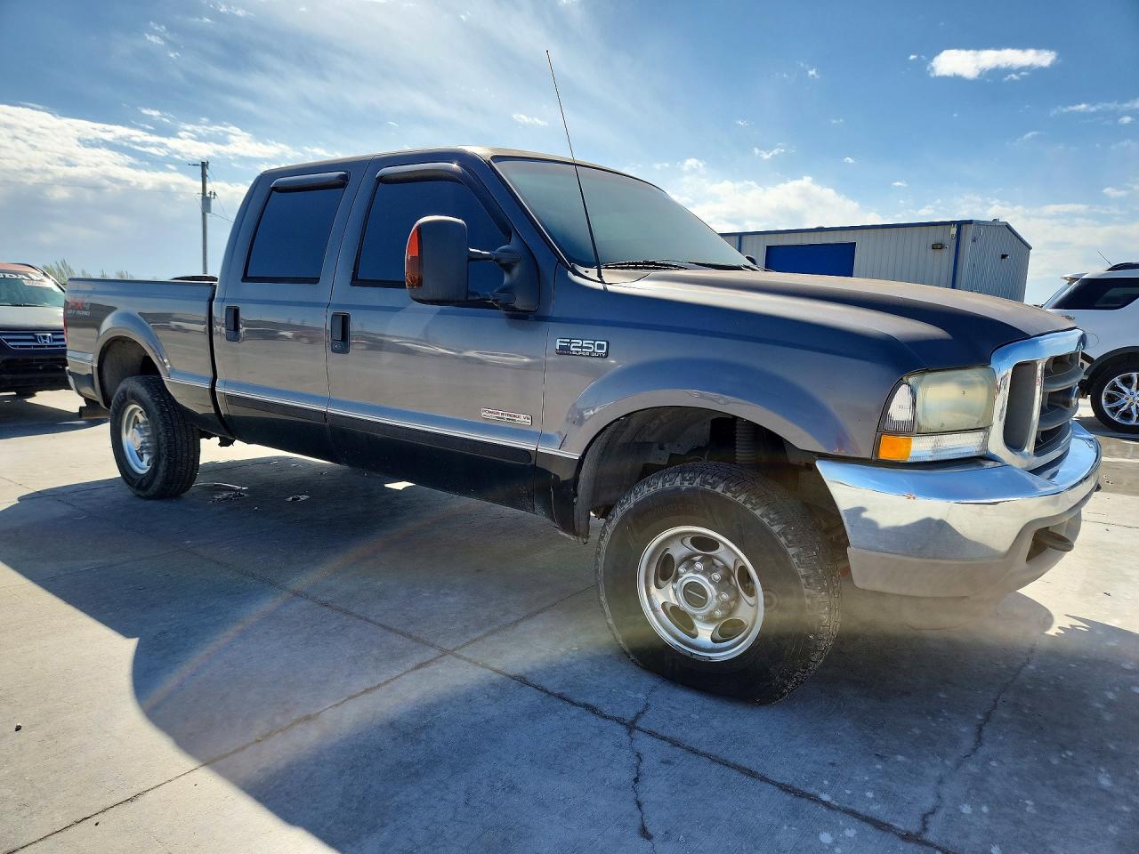 2003 Ford F250 Super Duty Gray vin: 1FTNW21P33EC29971