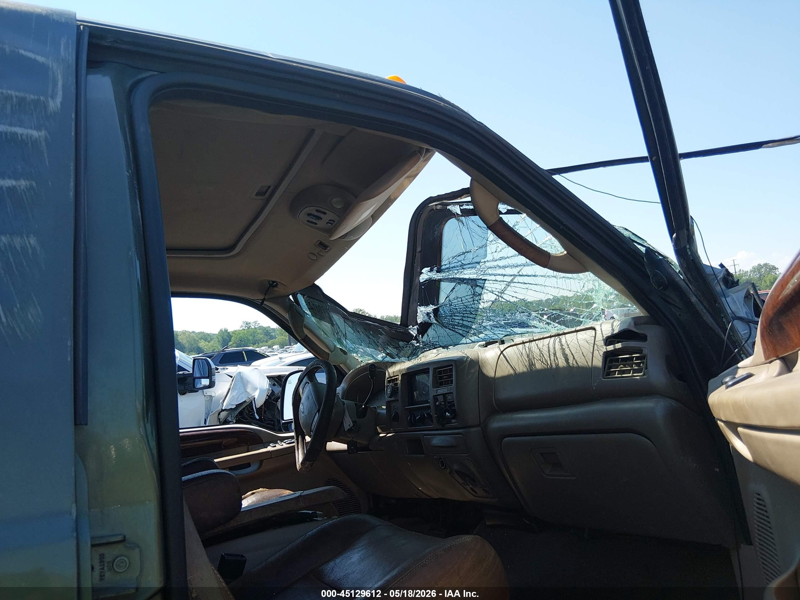 2003 Ford F-250 Lariat/xl/xlt Green vin: 1FTNW21P33EC65367