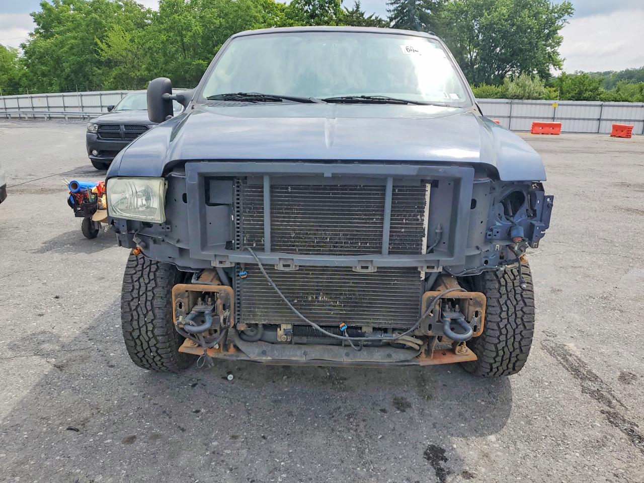 2004 Ford F250 Super Duty Blue vin: 1FTNW21P34ED86997