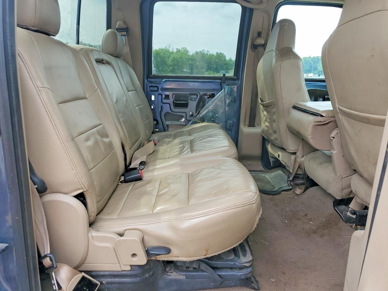2004 Ford F250 Super Duty Blue vin: 1FTNW21P34ED86997